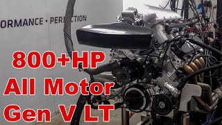 Dyno SDPC Raceshop 412cid Gen V LT [upl. by Siuqaj]