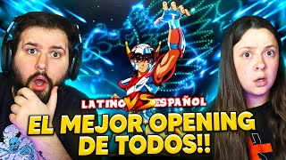 ESPAÑOLES REACCIONAN A CABALLEROS DEL ZODIACO LATINO🔥 PEGASUS FANTASY🔥😮 [upl. by Tneciv124]