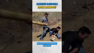 Can You Make a Bamboo Bazooka 🎋💥 MythBusted [upl. by Asiak572]