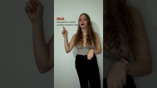 ✨ Palabras polisémicas 1 palabra 2 significados learnspanish spanishvocabulary spanish [upl. by Vassaux]