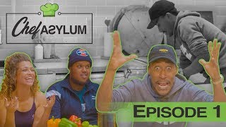 FILLY GIVES CHUNKZ AND NUSH SALMONELLA  CHEFASYLUM  Episode 1 [upl. by Regnig96]