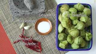 Rezept Mexikanische Tomatillo Salsa [upl. by Nevek]