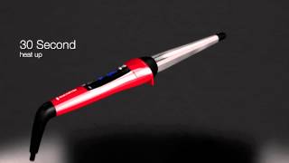 TStudio SILK Ceramic Slim Styling Wand CI96W1 [upl. by Ailecra128]