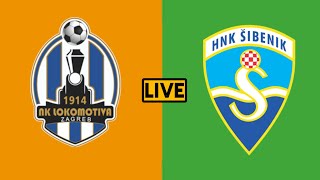 HNK Sibenik vs NK Lokomotiva Zagreb Live Croatian First Football League 2024 [upl. by Noyes]