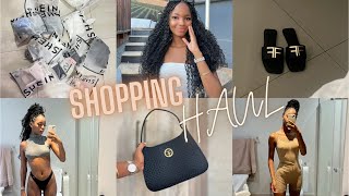 SHOPPING HAUL  SHEIN TRY ON HAUL  FOSCHINI HAUL [upl. by Anaitit]