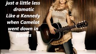 Miranda Lambert Mamas Broken Heart with Lyrics [upl. by Leakim]