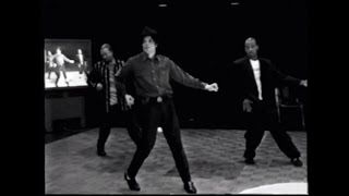 Michael Jackson  MTV VMAs Rehearsals August 25 1995  Dangerous Snippets [upl. by Aehtna]