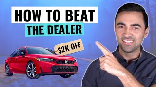 How To Negotiate THE BEST Deal With The Car Dealer Step By Step In 2025 [upl. by Dasi563]