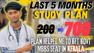 Last 5 Months NEET Study Plan📈15 Hr Plan With Breaks🕰️Revealing My Plan👨‍⚕️Revision Also Completed [upl. by Elleirda]