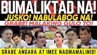 HALA BÛMALÎKTAD NA SENADO GRACE POE NABÛLAB0G NA SEC ANGARA SEN IMEE MARCOS VPSARANews Reaction [upl. by Colb]