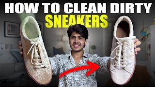 How to clean DIRTY SHOES [upl. by Ermina]