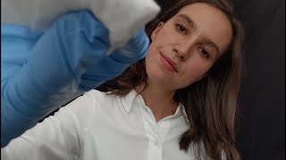 ASMR Nurse Treats Your Head Injury [upl. by Dnalyr]