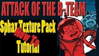 Minecraft Tutorial Sphax Texture Pack Resouce Pack in Attack of the BTeam verwenden [upl. by Sharp746]