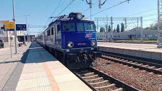 ED161007 z IC CZARTORYSKI oraz EP071047 z TLK MIERZEJA na stacji Lublin Gł 13082024 [upl. by Bellew]