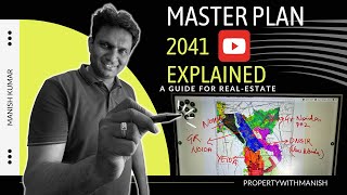 Master Plan 2041 NOIDA  Map Explained  2024  Property With Manish [upl. by Brinn491]