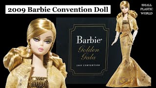 2009 Barbie Convention Silkstone Doll Golden Gala  The final doll in this series [upl. by Ioj]