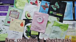 Best Korean Sheet Masks to try in 2022  Affordable sheet mask collection for glass amp glowing skin [upl. by Aihsot]