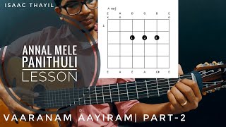 Annal Mele Panithuli  LESSON  Part2  Vaaranam Aayiram  Isaac Thayil  Cover  Harris Jayaraj [upl. by Uhthna134]