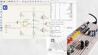 Creation with the Sandwizz Breadboard  Class B amplifier [upl. by Dorcas]