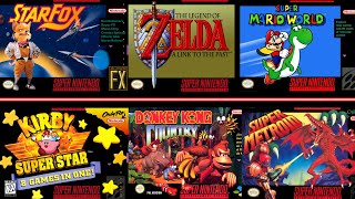 Top 100 SNES Games of All Time [upl. by Bobbe]