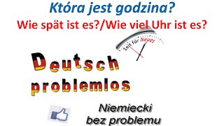 Która jest godzina  Niemiecki bez problemu [upl. by Rainer]