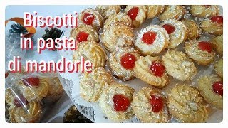 Biscotti in pasta di mandorle [upl. by Remmer]