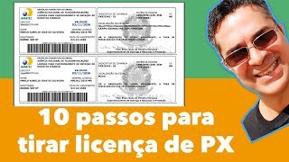 Rádio PX  PX9J2942  10 passos para tirar a Licença de PX Faixa do Cidadão [upl. by Nasah]