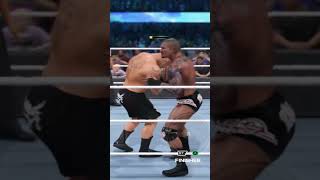 Randy Orton vs Brock Lesnar part 3 trending smackdown wrestlemania wwe raw [upl. by Sirronal]