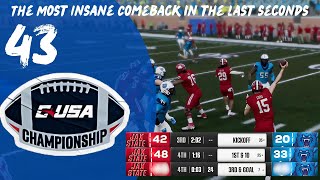 Insane Conference Championship Rematch McMullen State Ep43 [upl. by Tallu]