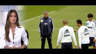 Sara Carbonero en La Jugada Televisa quotMourinho tiene muchos frentes abiertos en el Madridquot [upl. by Neelrahs277]