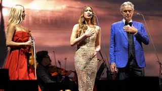 If Only  Andrea Bocelli amp Christine Allado  Live in Budapest [upl. by Rianon]