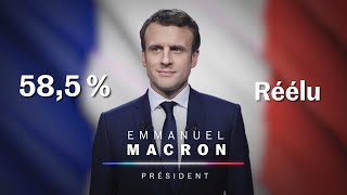 🚨 Emmanuel Macron réélu 🇫🇷 Résultats et explications de lélection présidentielle 2022 REPLAY [upl. by Bhayani]