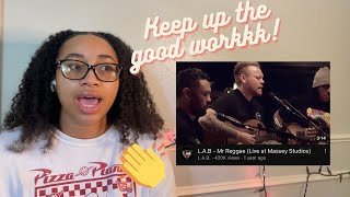 LAB  Mr Reggae Live at Massey Studios Singers FIRST TIME HEARING REACTION🤣 [upl. by Arrec825]