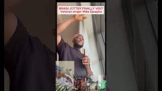 The moment Brain Jotter meets with the Veterans Singer MIKE EJEAGHA GWO brainjotter trendingvideo [upl. by Arvad]