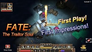 Fate The Traitor Soul  Playthrough amp First Impressions [upl. by Yantruoc]