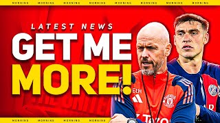 Ten Hag DEMANDS Ugarte and MORE Transfers Man Utd Transfer News [upl. by Babcock]