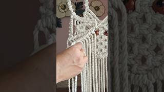 Macrame Halloween bat 🦇  macrame animals shorts diyviral [upl. by Kirima]