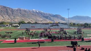 Maple Mountain High School Marching Band 2024 Mt Timpanogos Invitational [upl. by Pernick952]