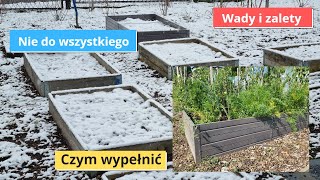 Grządki podwyższone nie do wszystkiego Czy warto Czym wypełnić Wady i zalety [upl. by Peursem]