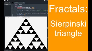 Fractals  Sierpinski Triangle [upl. by Gavriella]