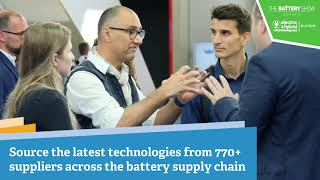 The Battery Show Europe 2023  Attend Europes Largest Event Dedicated To The Battery Industry [upl. by Edie]