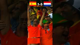 Spain vs Netherlands  Group Stage World Cup 2014 [upl. by Sunda]