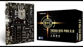 BIOSTAR TB360BTC PRO 20 Mining Bios Setup [upl. by Liahus]