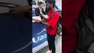 Purchasing SIM card for 100000 at Uzbekistan 😳  UZ🇺🇿 Ep01 [upl. by Yetti514]