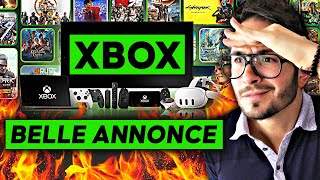 XBOX répond à PLAYSTATION avec une BELLE ANNONCE 🔥 [upl. by Noitsirhc]