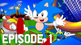 Sonic Animated Episode 1 Green Hill Zone [upl. by Ettecul]