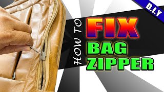 how to fix zipper that wont close  Quick Fix a stuck zipper [upl. by Alehs]