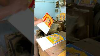 Daily Calendar pad printing in press machine howto [upl. by Corwin]