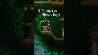 3 Things You Should Build In Your Terraria World shorts gaming building terraria [upl. by Stelle]