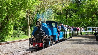 Ruislip Lido Railway  2024 Steam Gala with Christopher amp Sherpa [upl. by Farrah66]